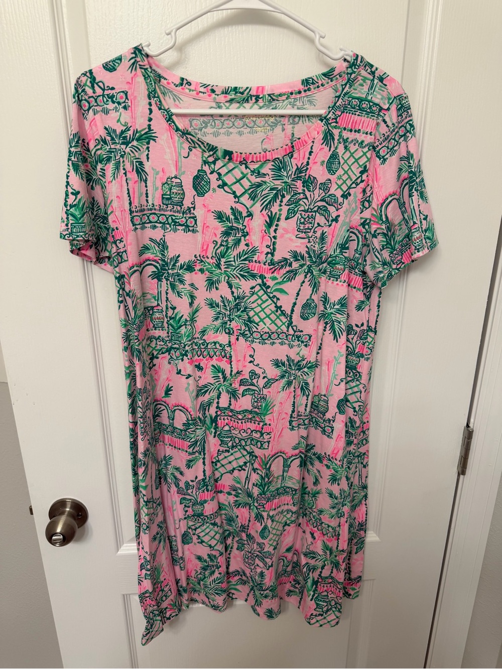 Lilly Pulitzer Cody T-Shirt Dress in Mandevilla Baby